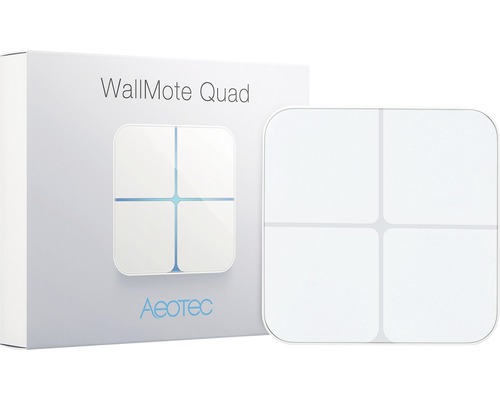 Aeotec WallMote Quad mit Verpackung