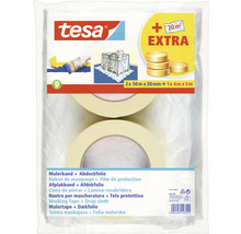 Tesa Malerkrepp und Abdeckfolie Set
