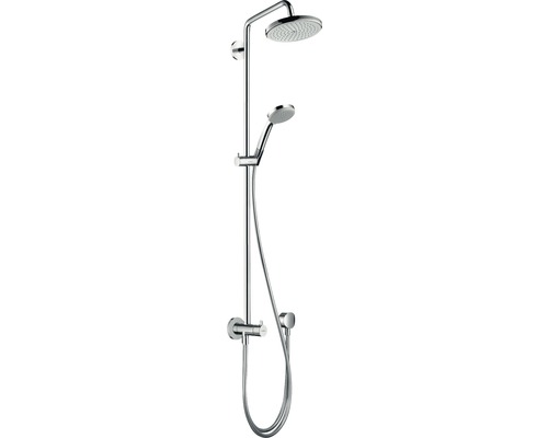 Duschsäule inkl. Umsteller hansgrohe Croma Showerpipe 220 1jet Reno chrom 27224000