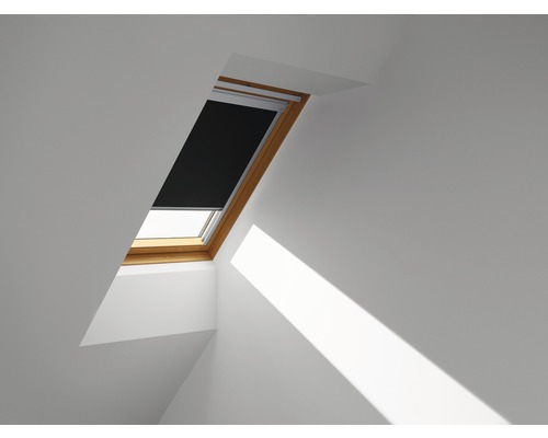 VELUX Verdunkelungsrollo Classic uni schwarz manuell DBL F06 4249