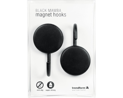 Black Mamba Magnethaken, Set mit zwei Stück