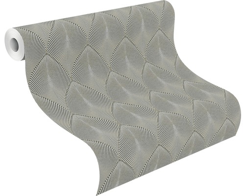 Tapetenrolle mit geometrischem Muster