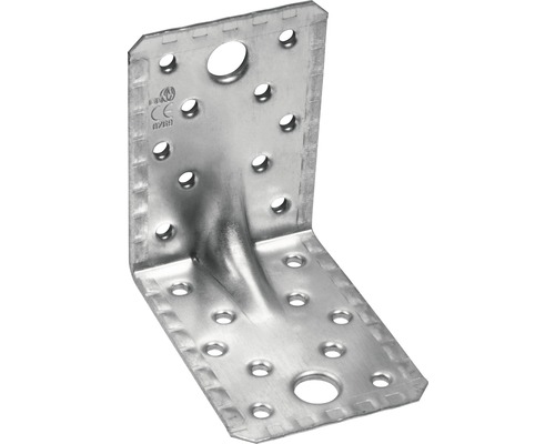 Winkelverbinder aus Metall mit Löchern zur Befestigung