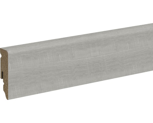 SKANDOR Sockelleiste History Oak FU62L 15 x 58 x 2400 mm Sockelleiste mit Holzstruktur