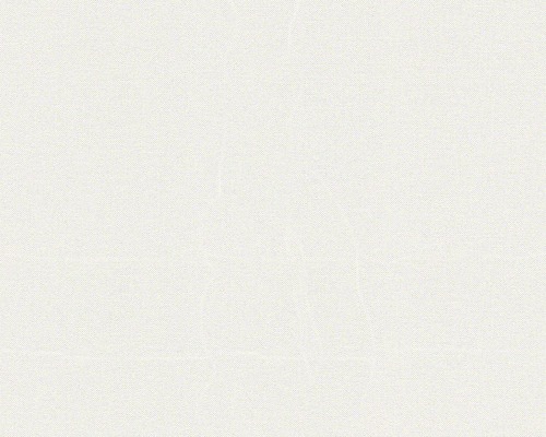 Vliestapete 93676-1 Attractive 2 Uni weiß silber Textil-Hintergrund mit Stoffstruktur