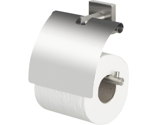 Toilettenpapierhalter mit Deckel Spirella Nyo-Steel edelstahl