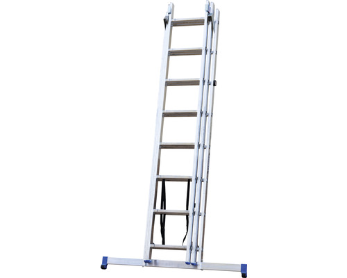 Mehrzweckleiter aus Aluminium mit mehreren Sprossen