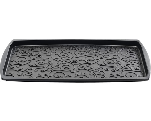 Schuhabtropfschale mit Reliefmuster