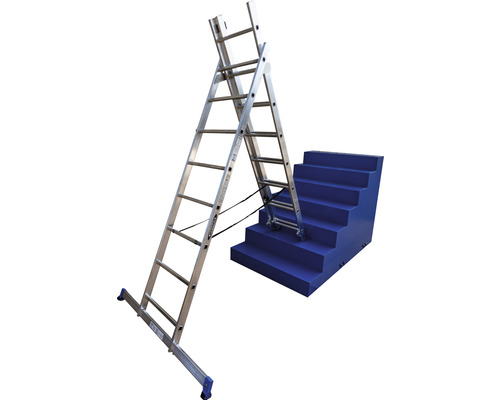 Aluminium Treppenleiter im Einsatz