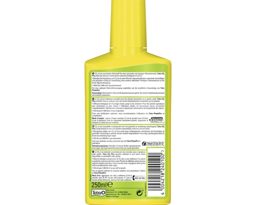 Tetra CO2 Plus Flasche mit 250 ml Inhalt zur Wasseraufbereitung