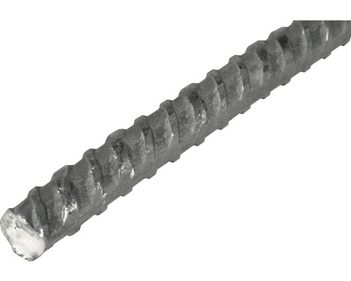 Rundstange geriffelt Stahl Ø 10 mm, 1 m