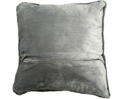 Quadratisches Kissen mit Reißverschluss