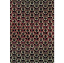 Fototapete Vlies HX4-033 Paon Rouge 4-tlg. 200 x 280 cm