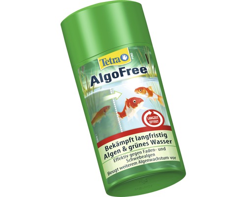 Tetra AlgoFree zur Algenbekämpfung im Gartenteich