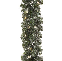 Weihnachtsgirlande mit Beleuchtung