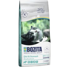 Bozita Katzennahrung mit Elch für Diät und Magen, 2 Kilogramm