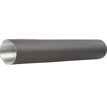 Aluflexrohr Ø80 mm pulverbeschichtet grau metallic-thumb-0