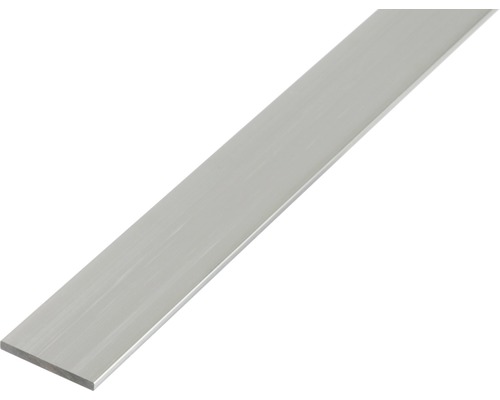 Flachstange Alu silber eloxiert 50x3 mm, 2 m