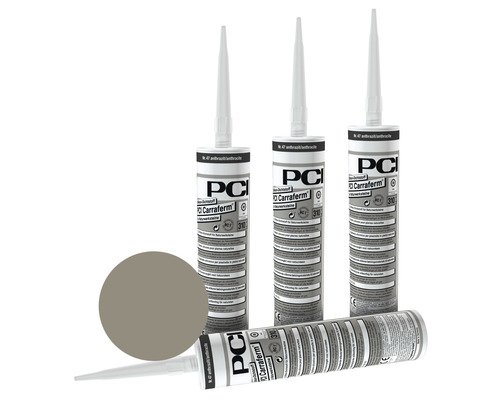 PCI Carraferm® Silikon Dichtstoff für Naturwerksteine zementgrau 310 ml-0