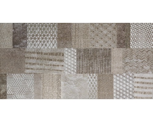 Keramikfliese mit unterschiedlichen Musterdesigns