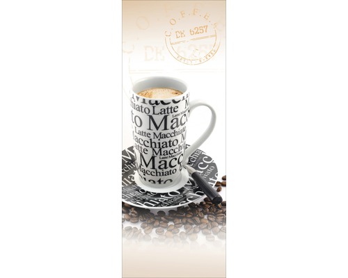 Leinwandbild Coffee Brand I 27x77 cm