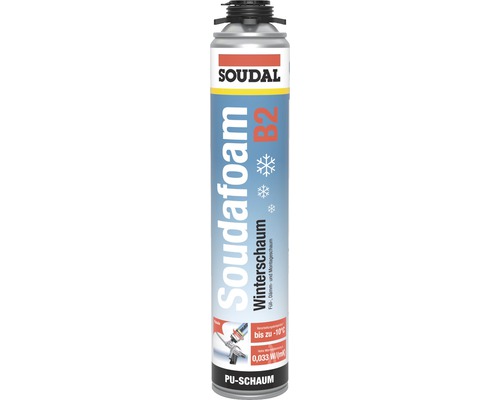 Soudal Soudafoam 1K Winterschaum Pistolenschaum B2 grün 750 ml