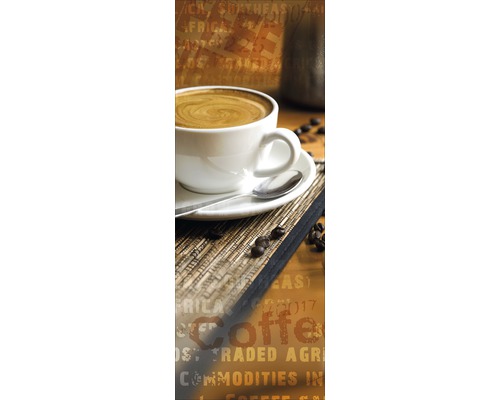 Glasbild Little Coffeetime II 30x80 cm GLA299