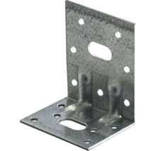 Schwerlast-Winkelverbinder m. Sicke 50 x 77 x 64 mm, sendzimirverzinkt, 1 Stück