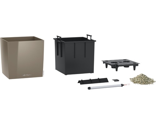 Blumenkasten mit Bewässerungssystem und Zubehör