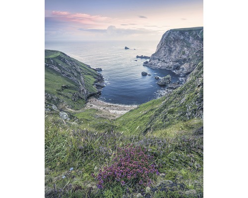 Fototapete Vlies SH025-VD2 Stefan Hefele Ed. 1 The Blue Bay 2-tlg. 200 x 250 cm Landschaft mit Küste, Klippen, Pflanzen und Meer