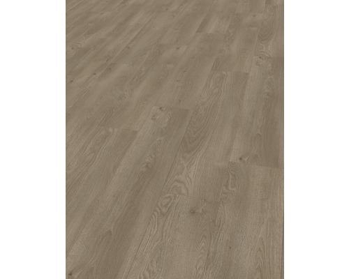 Verlegter Bodenbelag in Holzoptik