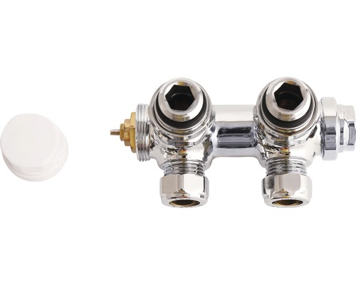 Heizkörperanschlussblock für Zweirohrsystem