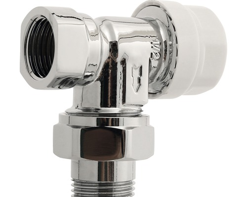 Eckventil für Heizkörper mit Thermostatanschluss