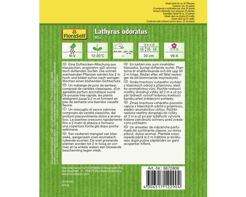 Samenpackung Duftwicke Mix von FloraSelf