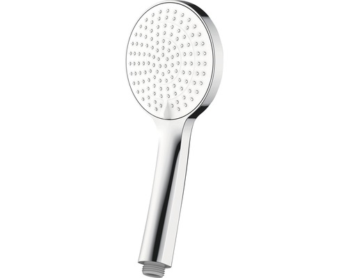 Handbrause mit rundem Kopf und Brausekopfanschluss