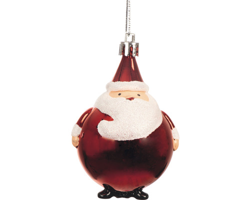 Weihnachtsbaumschmuck Santa Claus als Christbaumkugel