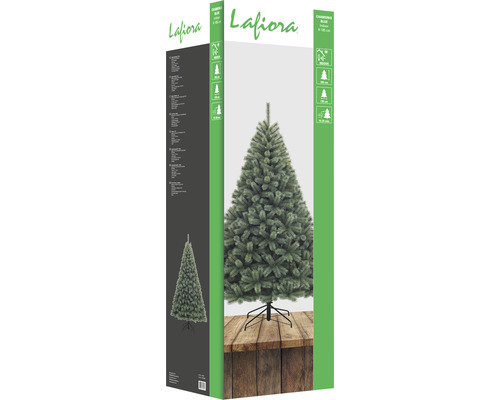 Verpackung eines künstlichen Weihnachtsbaums