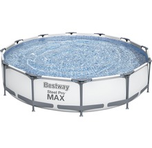 Bestway Steel Pro MAX Pool mit Wasser gefüllt