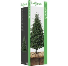 Künstlicher Weihnachtsbaum Lafiora auf der Verpackung
