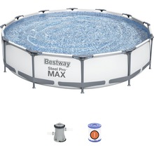 Bestway Steel Pro Max Frame Pool mit Filterpumpe und Filterkartusche