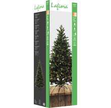 Verpackung eines Lafiora Weihnachtsbaums mit LED Beleuchtung