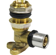 Press-Wanddurchführung TH und U-Kontur 20 x 2 mm - 1/2" für Verbundrohr