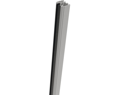 Klemmschiene GroJa Belfort links 180 x 4 x 3,5 cm eloxiert Kunststoff-Fensterprofil zur Fensterherstellung