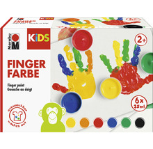 Marabu KiDS Fingerfarbe 6x 35ml-thumb-0