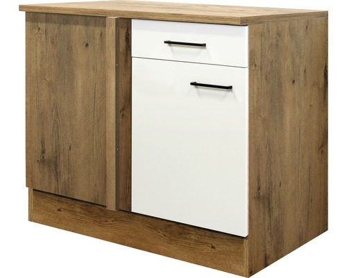 Eckunterschrank Flex Well Vintea Breite cm matt HORNBACH 110 | magnolia