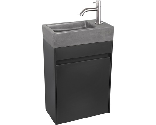 Waschtisch mit Unterschrank und Armatur