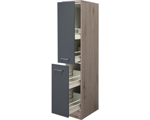 Breite Unterschrank Flex 60 Tiago HORNBACH basaltgrau | Well cm