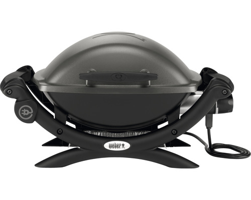 Weber Elektrogrill mit Deckel und Stromkabel