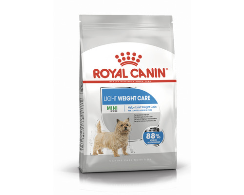 Hundefutter trocken ROYAL CANIN Light Weight Care Mini für kleine Hunde mit Neigung zu Übergewicht 3 kg