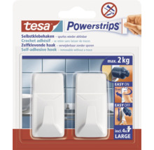 Handtuchhaken Tesa Powerstrips® Large weiß matt 58272-00000-20-thumb-0